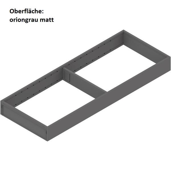 AMBIA-LINE Rahmen, für LEGRABOX/MERIVOBOX Schubkasten, Stahl, NL=550 mm, Breite=200 mm, ZC7S550RS2